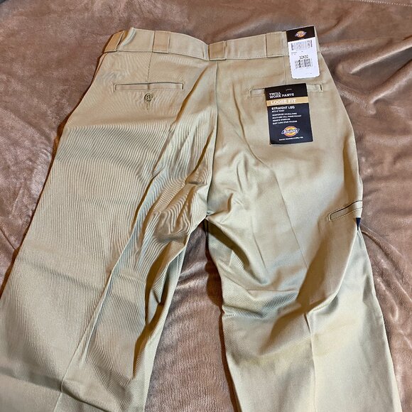 Dickies Mens Loose Fit Double Knee Twill Work Pant - 32W 32L NWT - Picture 2 of 10
